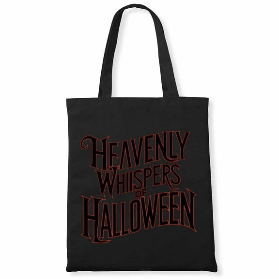 Halloween Heavenly Whispers of Halloween Cobwebs Pumpkin Rn Lpn Cna Hha Women Canvas Bag 1Pc