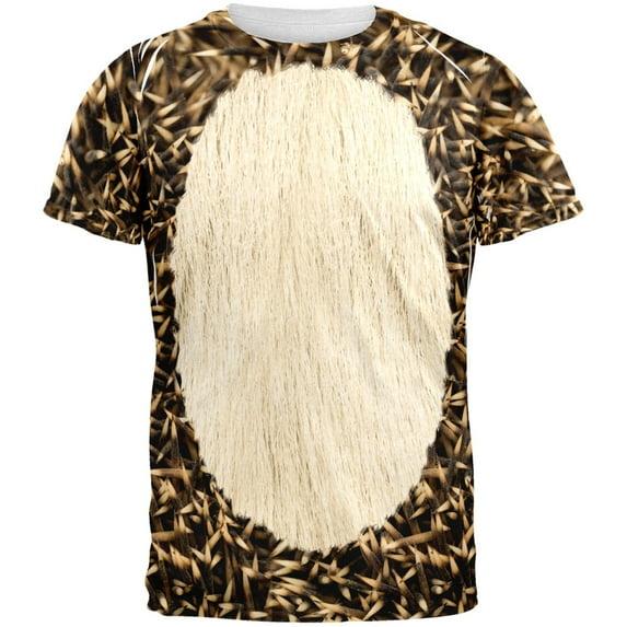 Halloween Hedgehog Costume All Over Adult T-Shirt - Small