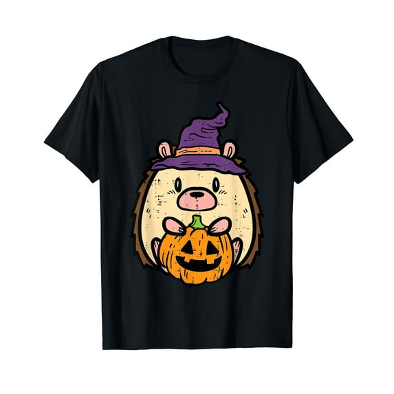 Halloween Hedgehog Fun Costume Girls Boys Kids Toddler Youth T-Shirt