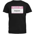 thumbnail image 1 of Halloween Hello I'm Hungover Mens T Shirt Black X-LG, 1 of 1