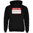 thumbnail image 1 of Halloween Hello I'm Obsessed With My Lizard Mens Hoodie Black SM, 1 of 1