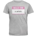 thumbnail image 1 of Halloween Hello I'm a Potato Mens T Shirt, 1 of 5