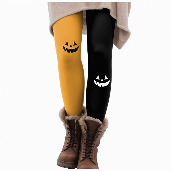 Halloween High Waisted Leggings with Pockets for Women - Buttery Soft Yoga Pants for Gym Workout, Athletic Running,gym leggings women(Gold,M)