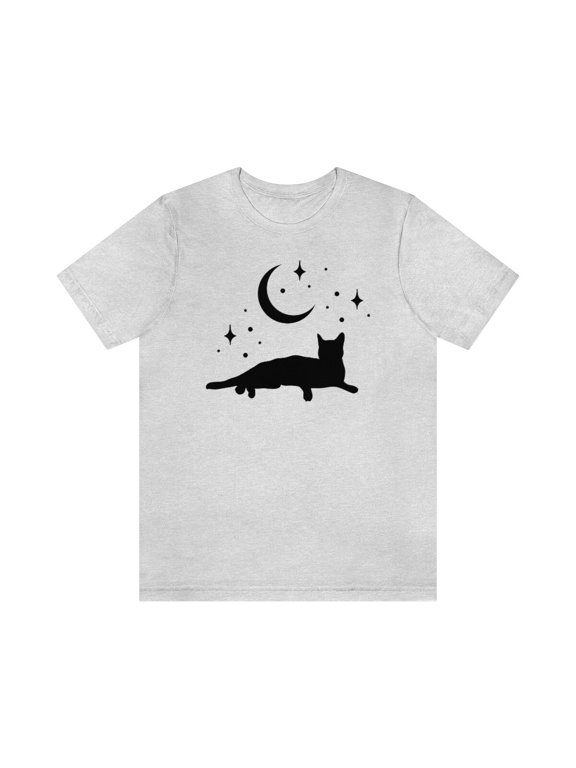 Halloween Hocus Pocus Cat Binx Short Sleeve T-Shirt