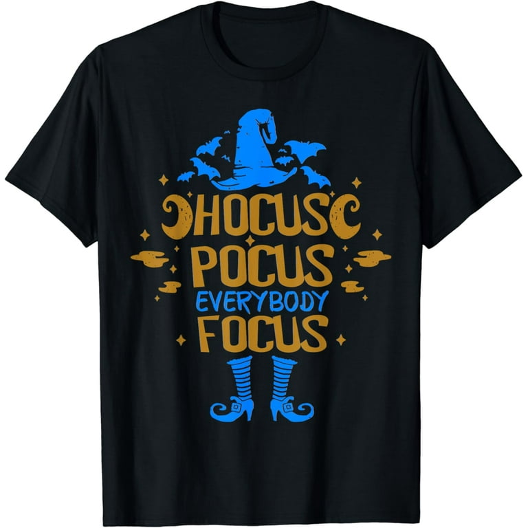 Vintage Halloween - Hocus Pocus Everybody Focus Design T-Shirt Vintage Halloween - Hocus Pocus Everybody Focus Design T-Shirt