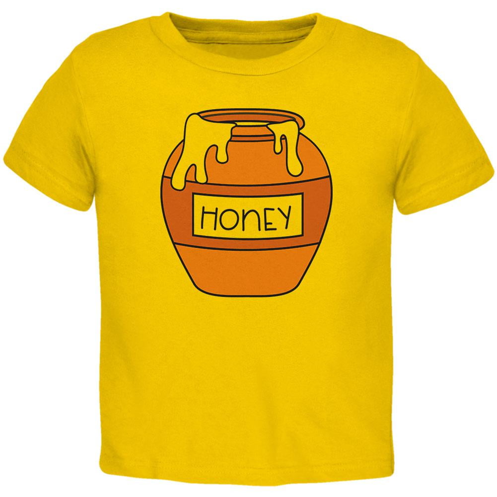Halloween Honey Pot Honeypot Costume Toddler T Shirt Yellow 2T