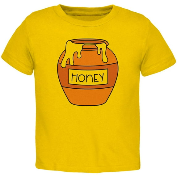 Halloween Honey Pot Honeypot Costume Toddler T Shirt Yellow 4T