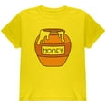 thumbnail image 1 of Halloween Honey Pot Honeypot Costume Youth T Shirt Yellow YXL, 1 of 1