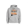 thumbnail image 1 of Halloween Hoodie, Don't Make Me Get My Broom, Unisex Hoodie, Halloween Apparel, Witch Apparel, Witch Hoodie, Gift For Her, Funny Hoodies, Grey (Black Text), SMALL, 1 of 1