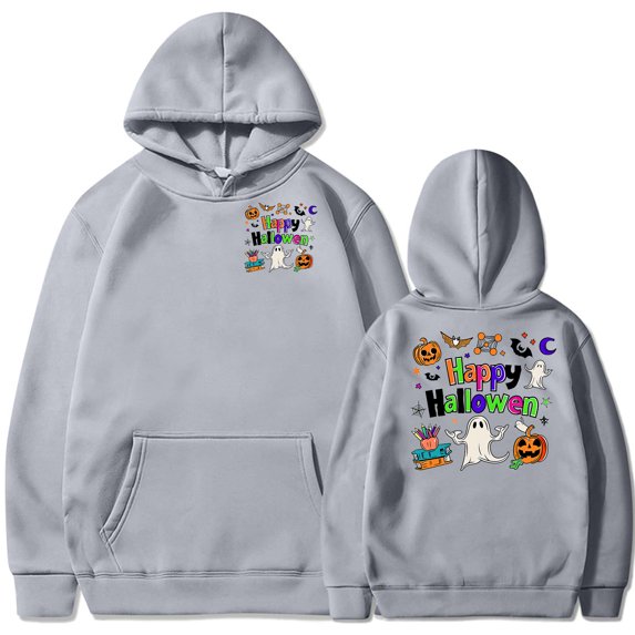 Halloween Hoodie for Women Sweatshirt with Pockets Long Sleeve Fashion Casual Hooded Sweatshirt Tops