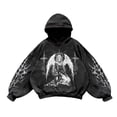 thumbnail image 1 of Halloween Hoodies Men, American Gothic Fashion Hoodies for Men and Women Y2k Sweatshirts 2000s Clothes, 1 of 3