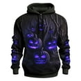 thumbnail image 1 of Halloween Hoodies for Men Pumpkin Print Long Sleeve Hooded Sweatshirt Casual Relaxed Fit Outdoor Pullover Hoodies XXXXXXL, 1 of 3