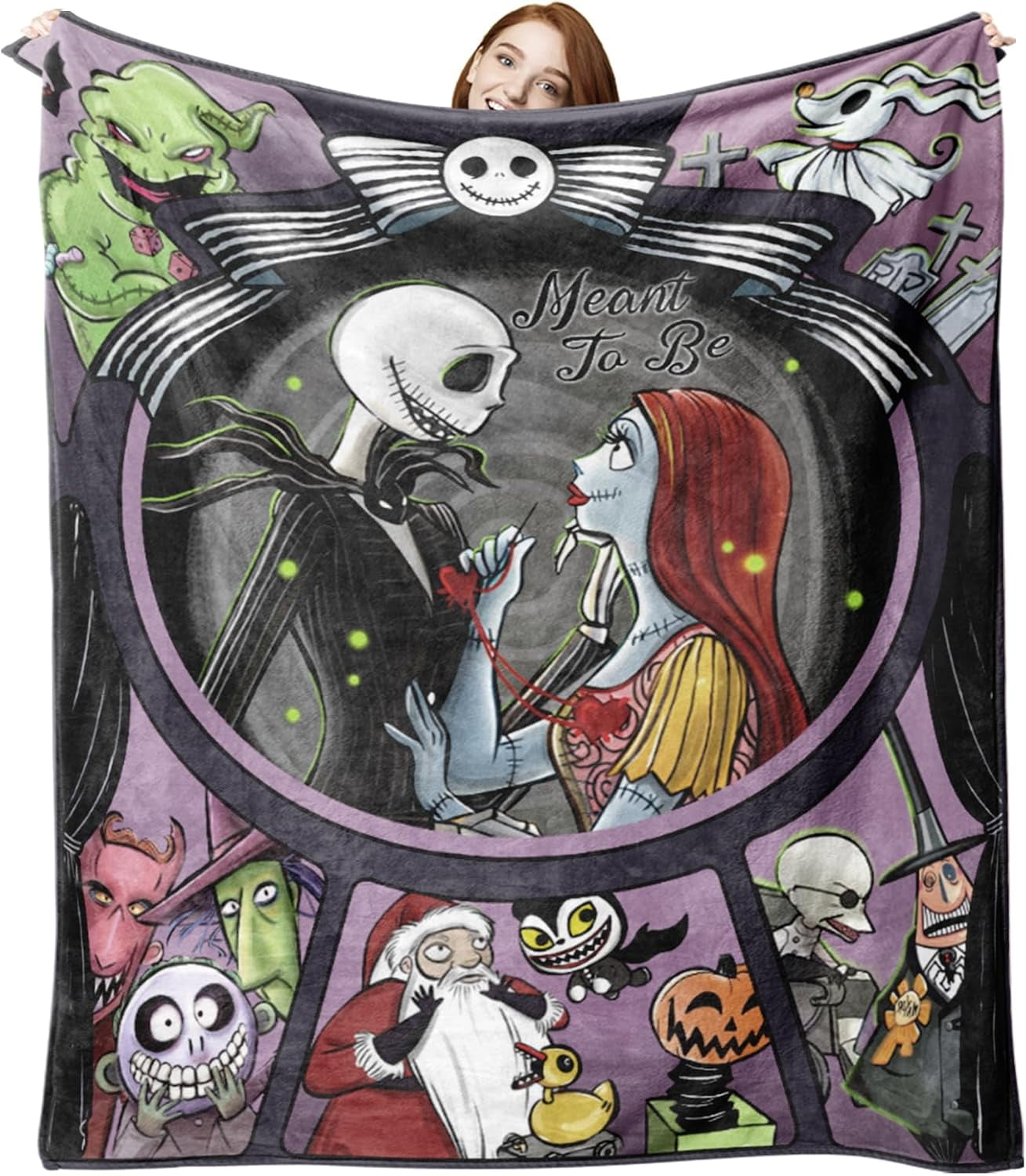 Halloween Horror Classic Movie Flannel Blanket, Redrum Sam Grim Reaper ...