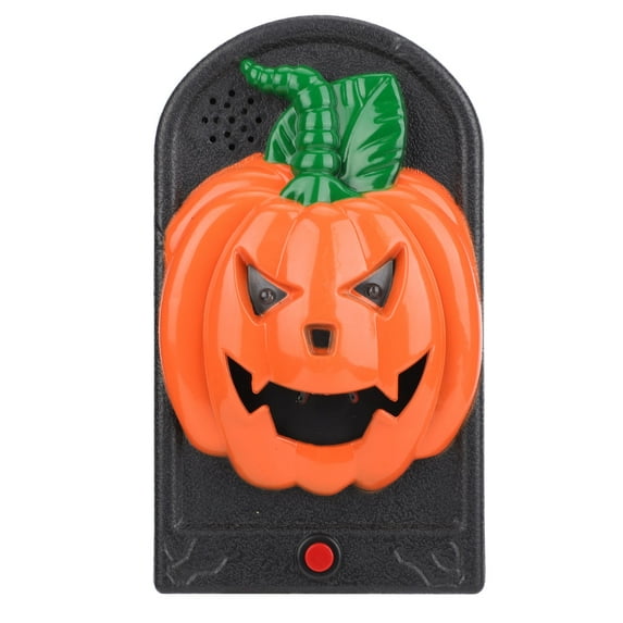 Halloween Horror Doorbell With Light Sound Decoration Prop For Bar Haunted House Escape Room