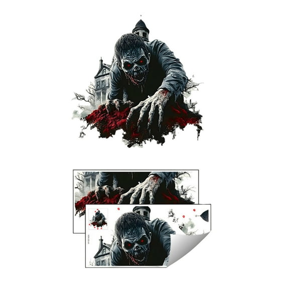 Halloween Horror Ghosts Bedroom Living Room Home Decoration Wall Stickers Stickers Self-adhesive