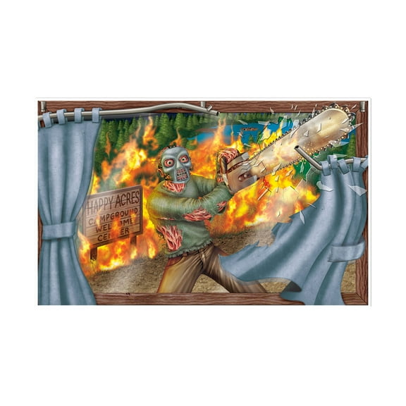 Halloween Horror Insta-View 3'2" X 5'2" - 6 Pack (1 Per Package)