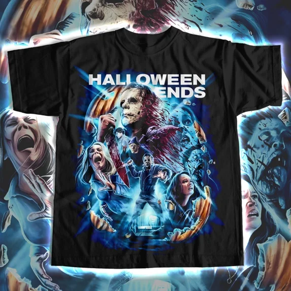 Halloween Horror Michael Ends Graphic Unisex T-shirt
