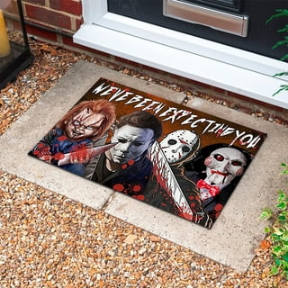 Horror Night Castle Print Door Mat, Non-slip Floor Mats Indoor Outdoor  Entrance Carpet, Home Halloween Decor - Temu