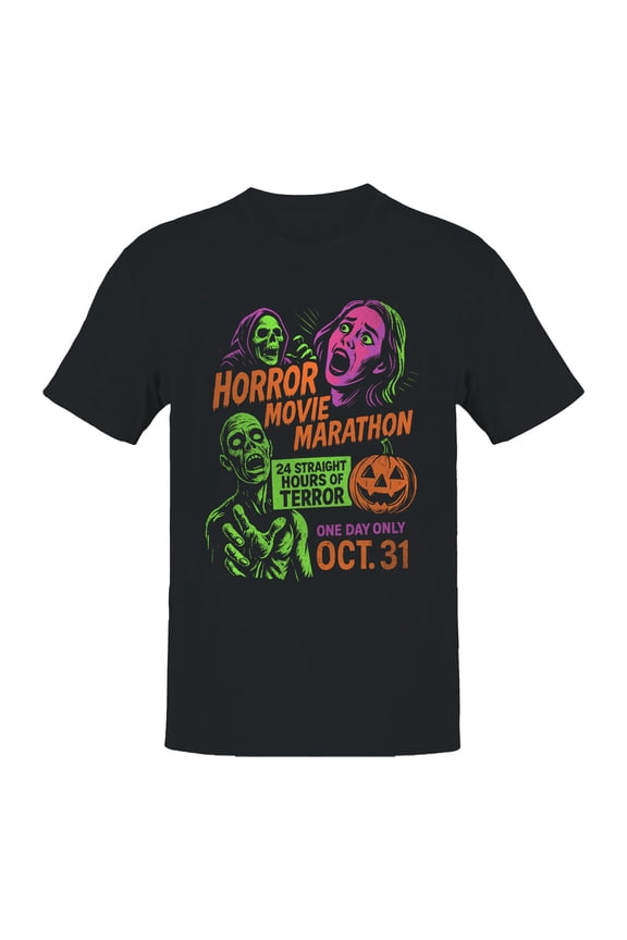Halloween Horror Movie Marathon Men's T-shirt