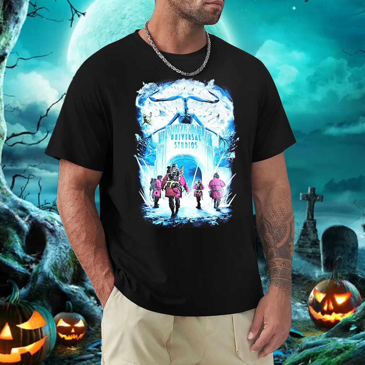 Halloween Horror Nights 2024 Ghostbusters Frozen Empire TShirt Full