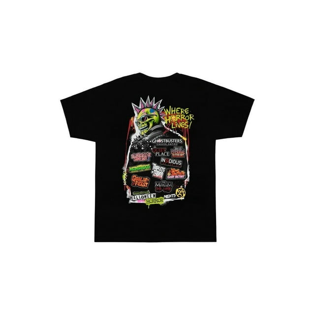 Halloween Horror Nights 2024 HHN33 House Lineup Shirt Universal Studios