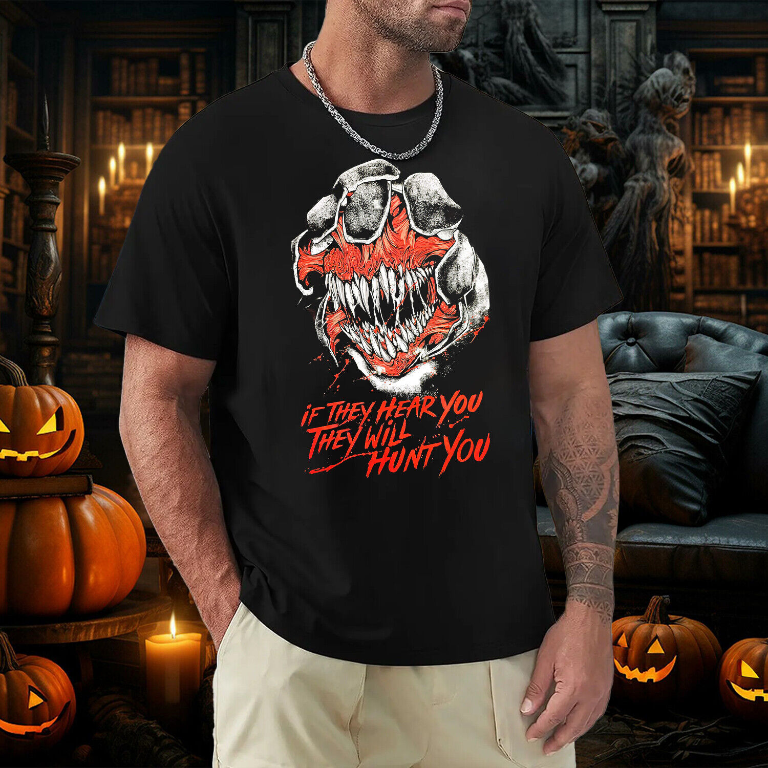 Halloween Horror Nights 2024 Universal Studios A Quiet Place TShirt
