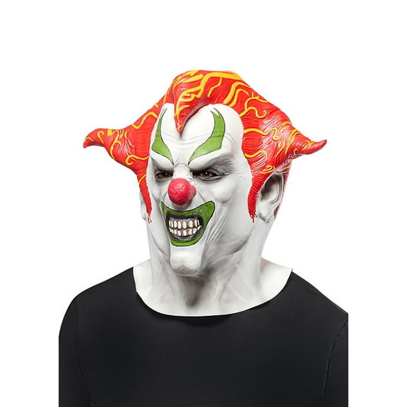 Halloween Horror Nights Jack the Clown Overhead Latex Mask for Adults by Rubies, Men's One Size