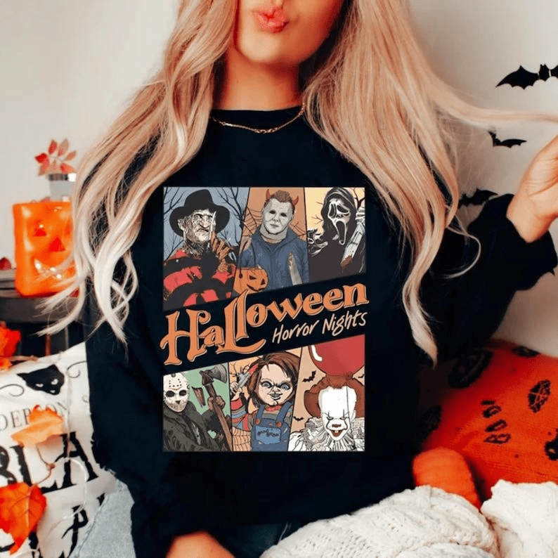 Halloween horror nights sweatshirt hotsell