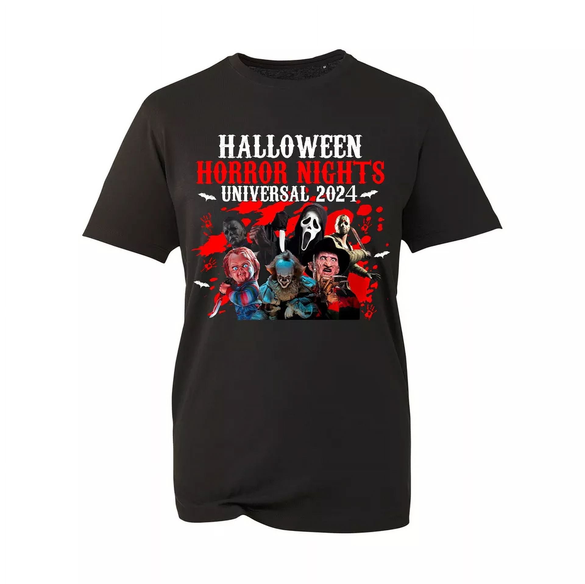 Halloween Horror Nights Universal 2024 TShirt Scary Evil Villans Tee