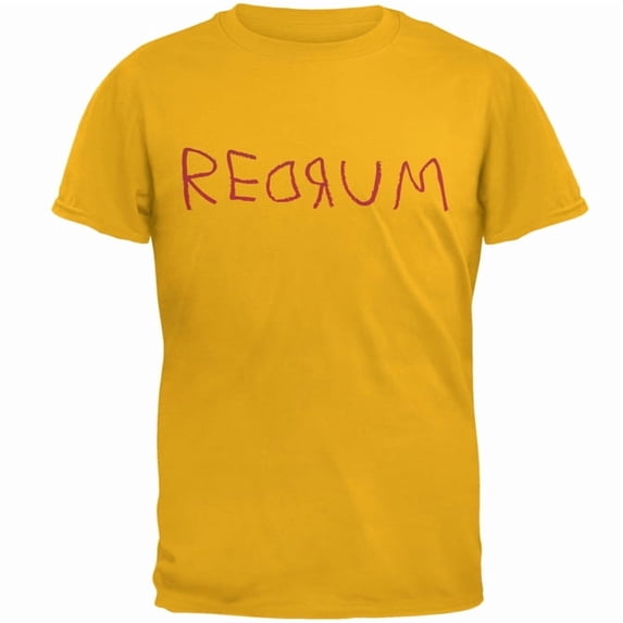 Halloween Horror Redrum Mens T Shirt