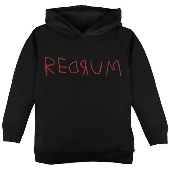 Halloween Horror Redrum Toddler Hoodie Black Toddler Size 5/6