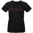 thumbnail image 1 of Halloween Horror Redrum Womens Organic T Shirt Black X-LG, 1 of 1