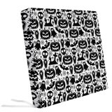 Halloween Horror Skull Pumpkin Ghost Outdoor Seat Cushion Covers Set of ...