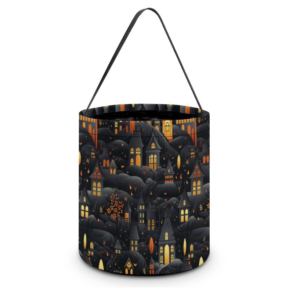 Halloween Horror Towns Halloween Treat Bags Reusable Portable Halloween