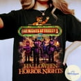 thumbnail image 1 of Halloween Horror nights 2025 shirt, Universal Studios Scary movie shirt, Five Nights at Freddy's Halloween Shirt Gift for her him, 1 of 5