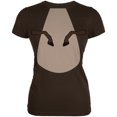 thumbnail image 1 of Halloween Horse Costume Brown Pony Women's Juniors Soft T Shirt, 1 of 5