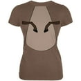 thumbnail image 1 of Halloween Horse Costume Brown Pony Juniors Soft T Shirt Heather Brown LG, 1 of 2