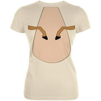 Halloween Horse Costume Palomino Tan Juniors Soft T Shirt Cream LG