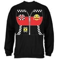 thumbnail image 1 of Halloween Hot Rod Costume Racing Mens Sweatshirt Black X-LG, 1 of 1
