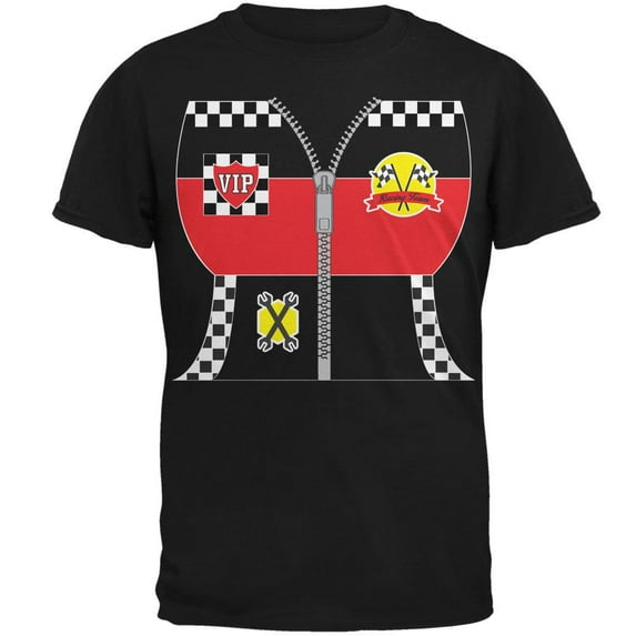 Halloween Hot Rod Costume Racing Mens T Shirt Black SM