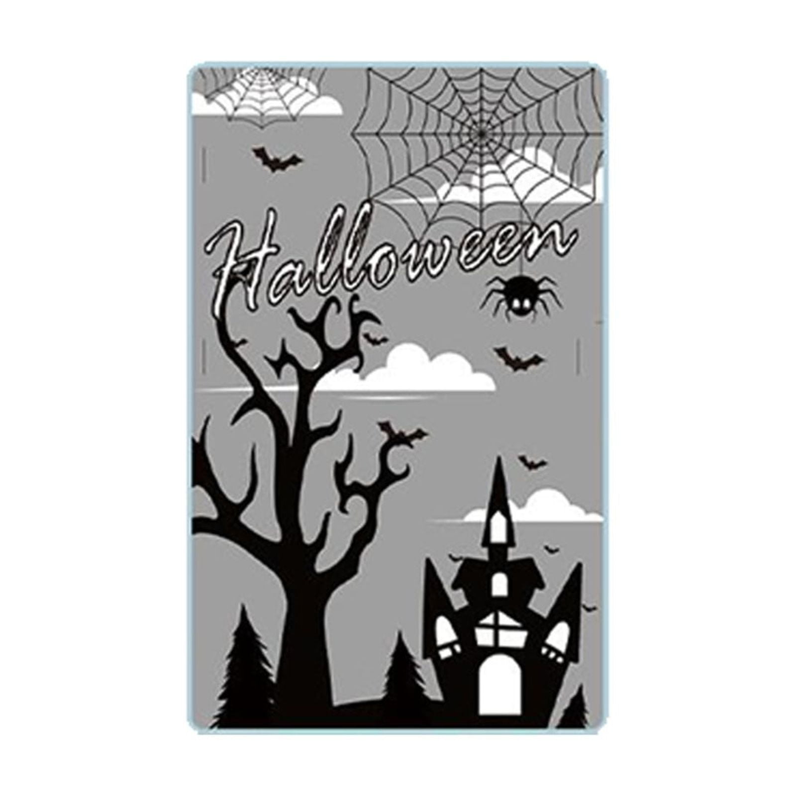 Halloween Hot Sale！50 Pcs Halloween Candy Bags Plastic Gift Transparent