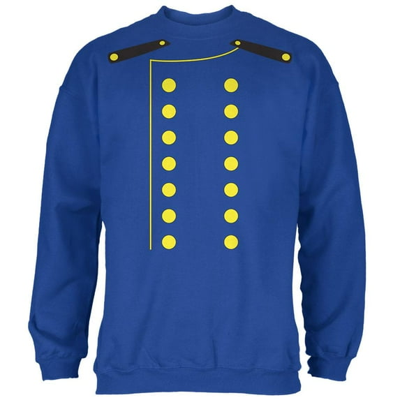 Halloween Hotel Bellhop Costume Mens Sweatshirt Royal 2XL