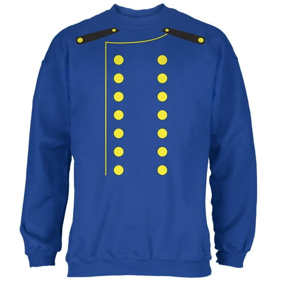 Halloween Hotel Bellhop Costume Mens Sweatshirt Royal LG