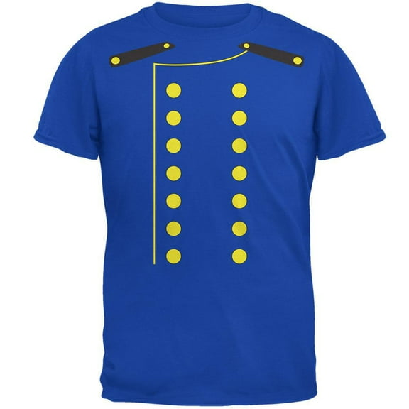 Halloween Hotel Bellhop Costume Mens T Shirt Royal MD