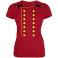 thumbnail image 1 of Halloween Hotel Bellhop Costume Red Juniors Soft T-Shirt - X-Large, 1 of 1