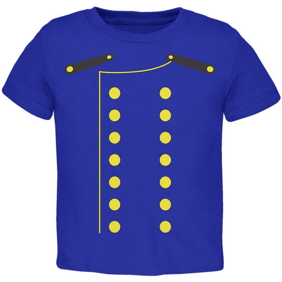 Halloween Hotel Bellhop Costume Toddler T Shirt Royal 3T