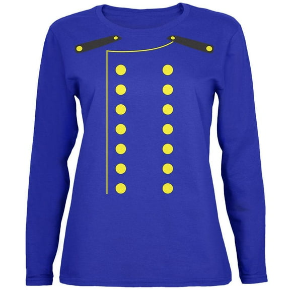 Halloween Hotel Bellhop Costume Womens Long Sleeve T Shirt