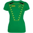 thumbnail image 1 of Halloween Hotel Concierge Costume Juniors Soft T Shirt Irish Green LG, 1 of 1