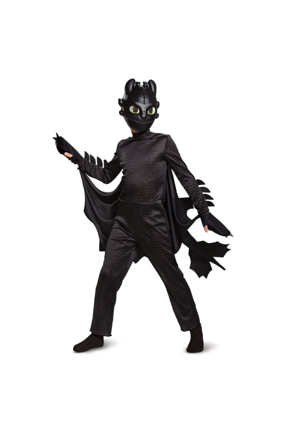 Halloween How to Train Your Dragon Toothless Deluxe Child Costume