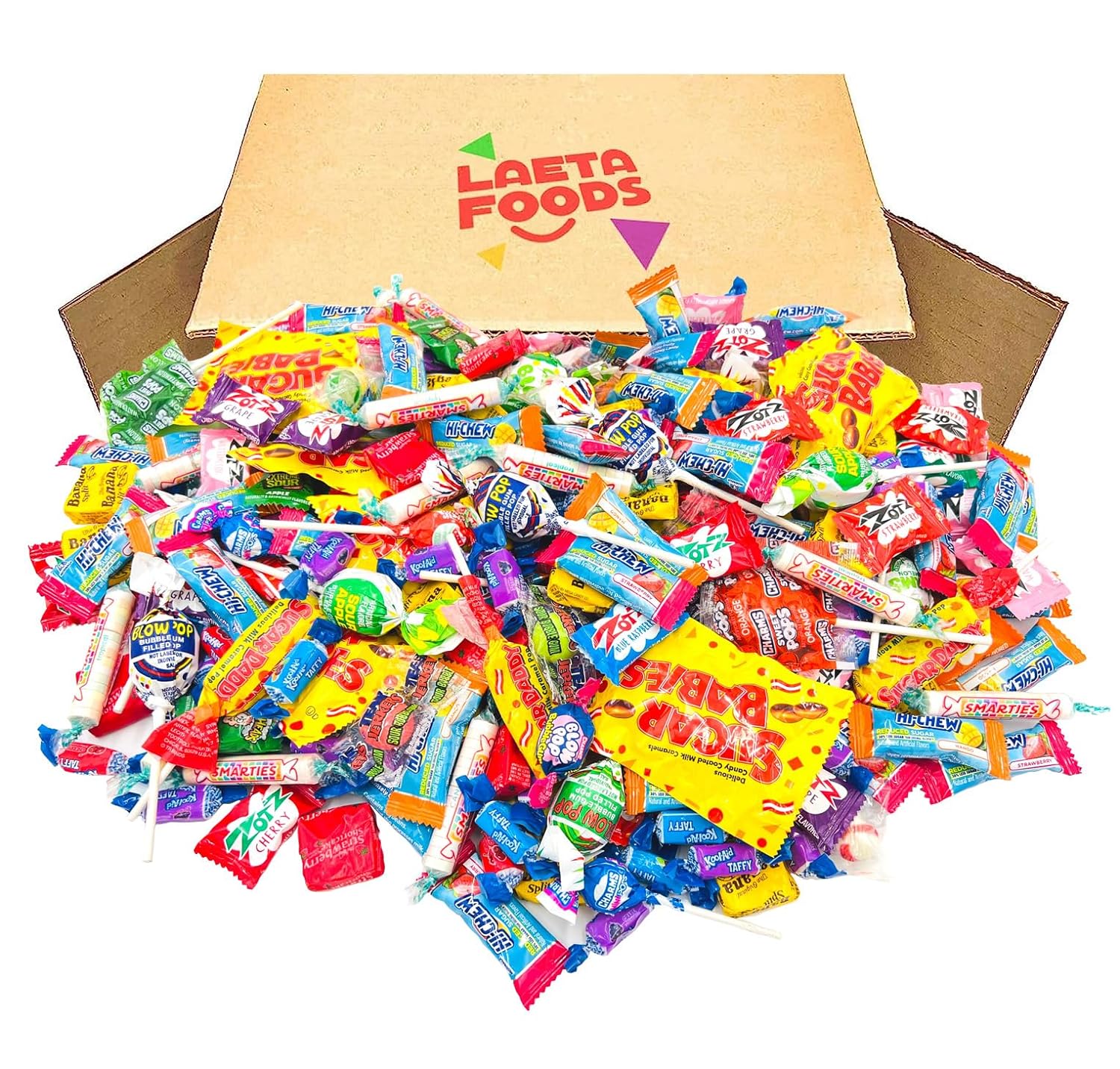 Halloween Huge Fun Chewy Candy Assortment 12 Pound Box (740 Count